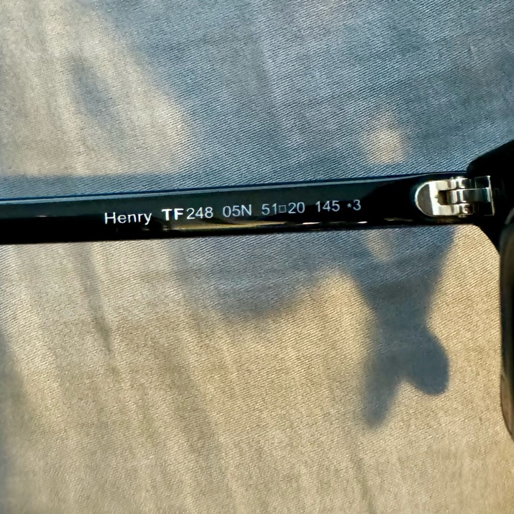 Tom Ford Henry24805n Gold/black Clubmaster Glasses - Picture 9 of 9